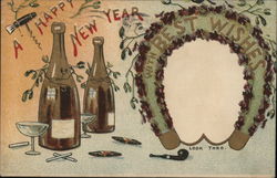 A Happy New Year Postcard