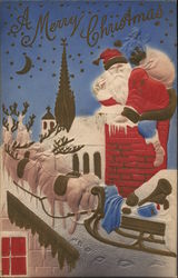 A Merry Christmas Postcard