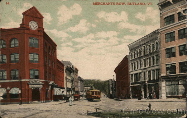 Merchants Row Rutland Vermont