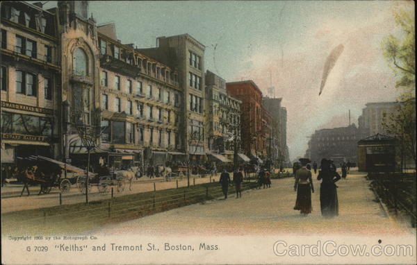 Keiths and Tremont St. Boston Massachusetts