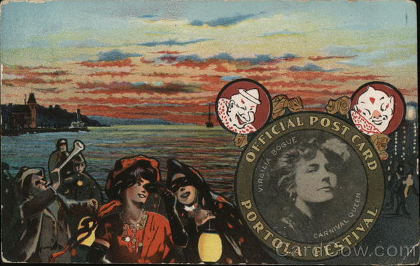 Official Postcard, Portola Festival San Francisco California