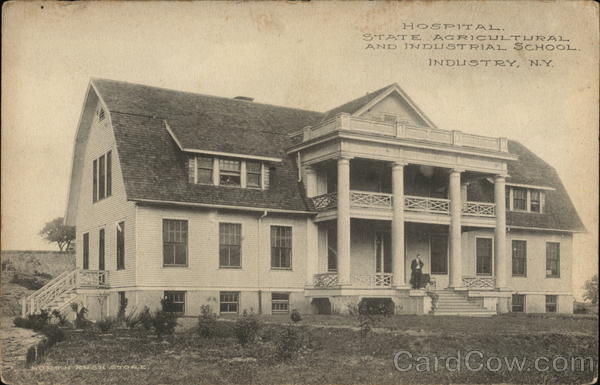 Hospital, State Agricultural and Industrial School Industry New York