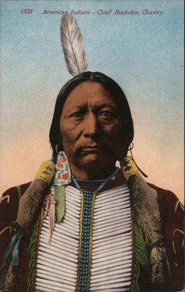 Chief Buckskin Charley - American Indians Native Americana