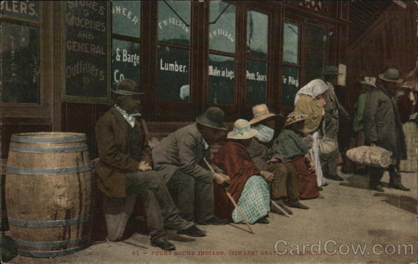 Puget Sound Indians - Sewash Seattle Washington