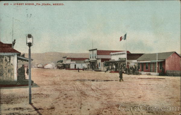 Street Scene Tia Juana Mexico
