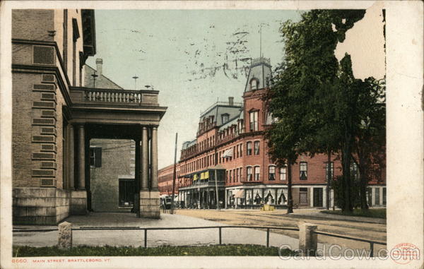 Main Street Brattleboro Vermont