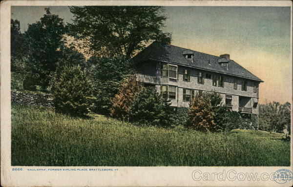 Naulahka, Former Rudyard Kipling Place Brattleboro Vermont
