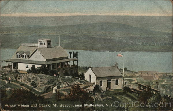 Power House and Casino, Mt. Beacon Matteawan New York