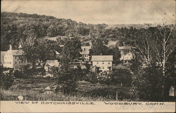 View of Hotchkissville Woodbury Connecticut