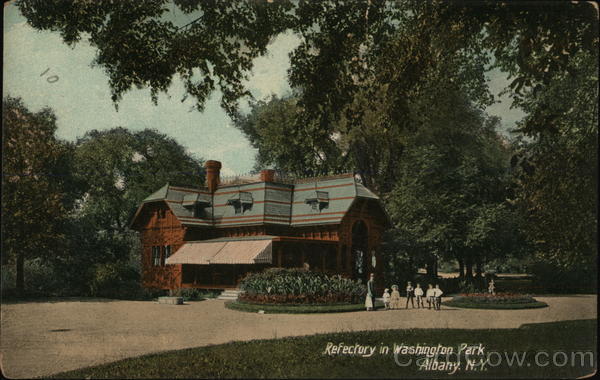 Refectory in Washington Park Albany New York