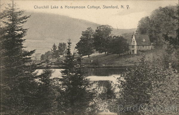 Churchill Lake & Honeymoon Cottage Stamford New York