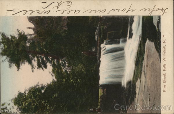 Pike Brook Falls Whitehall New York