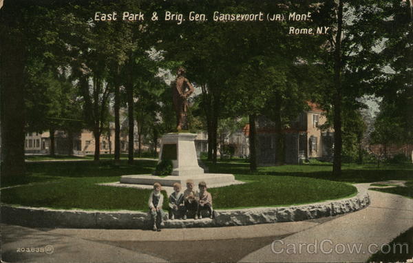 East Park & Brig. Gen. Ganesvoort (Jr.) Mont. Rome New York