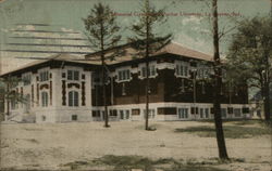 Memorial Gymnasium, Purdue University Postcard