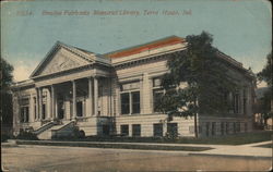 Emeline Fairbanks Memorial Library Terre Haute, IN Postcard Postcard Postcard
