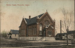 Mormon Temple Pocatello, ID Postcard Postcard Postcard