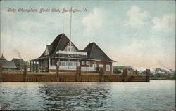 Lake Champlain Yacht Club Postcard