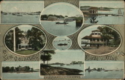 New Rochelle Yacht Club Postcard