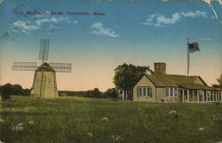 Old Windmill South Yarmouth, MA Postcard Postcard Postcard