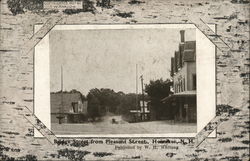 Bridge Street from Pleasant Street Henniker, NH Postcard Postcard Postcard