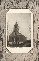 Methodist Church Henniker, NH Postcard Postcard Postcard