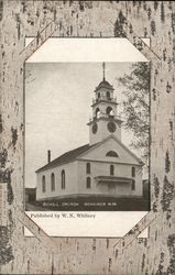 Congregational Church Henniker, NH Postcard Postcard Postcard