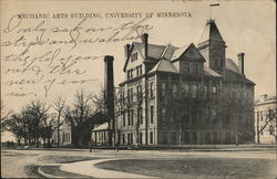 Mechanic Arts Building, University of Minnesota Postcard