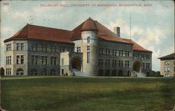Pillsbury Hall, University of Minnesota Postcard