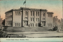 Central High School Postcard