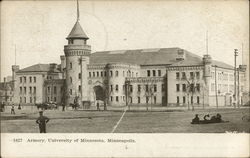 Armory, University of Minnesota Minneapolis, MN Postcard Postcard 