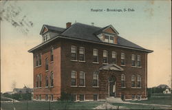 Hospital Brookings, SD Postcard Postcard Postcard