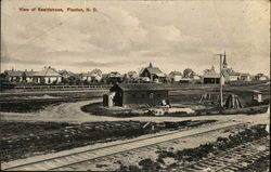 View of Residences Flaxton, ND Postcard Postcard Postcard