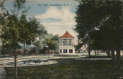 City Park Jamestown, ND Postcard Postcard Postcard