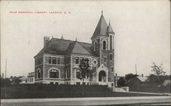 Gale Memorial Library Postcard