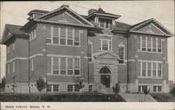 High School Minot, ND Postcard Postcard Postcard