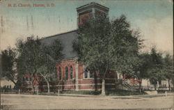 M.E. Church Huron, SD Postcard Postcard Postcard