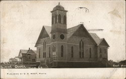 Baptist Church Postcard