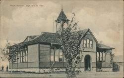 High School Doland, SD Postcard Postcard Postcard