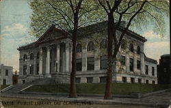 Public Library Postcard