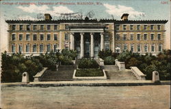 College of Agriculture, University of Wisconsin Postcard