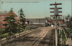 Noon Hour at the Navy Yard Bremerton, WA Postcard Postcard Postcard