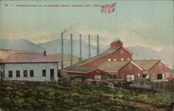 Consolidated Cal. & Virginia Shaft Virginia City, NV Postcard Postcard Postcard