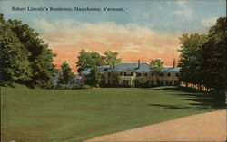 Robert Lincoln's Residence Manchester, VT Postcard Postcard Postcard