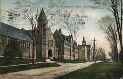 University of Vermont Row Postcard