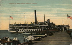 Wharf, Anna Maria Beach Florida Postcard Postcard Postcard