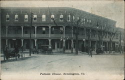 Putnam House Bennington, VT Postcard Postcard Postcard