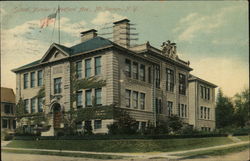 School Number 9, Bedford Avenue Postcard