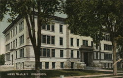 High School Glens Falls, NY Postcard Postcard Postcard