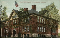 Columbia School Gloversville, NY Postcard Postcard Postcard