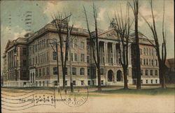 New High School Postcard